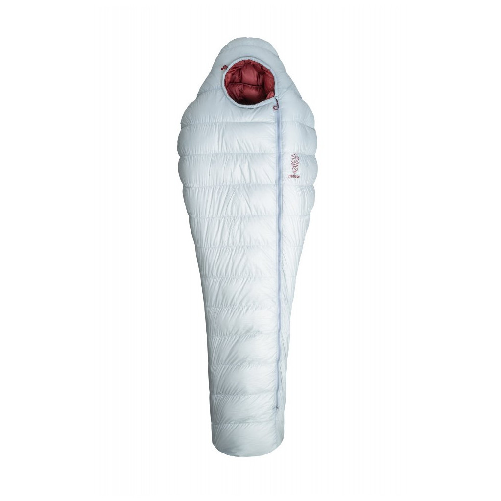 Páperový spacák Patizon G800 M (171-185 cm) Farba: strieborná/červená