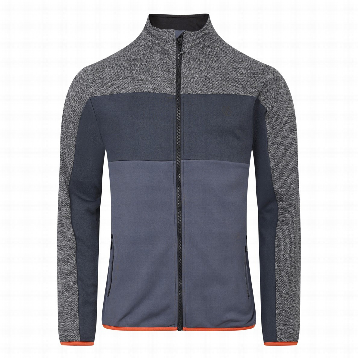 Pánska mikina Dare 2b Venture Fleece Veľkosť: S / Farba: sivá/čierna