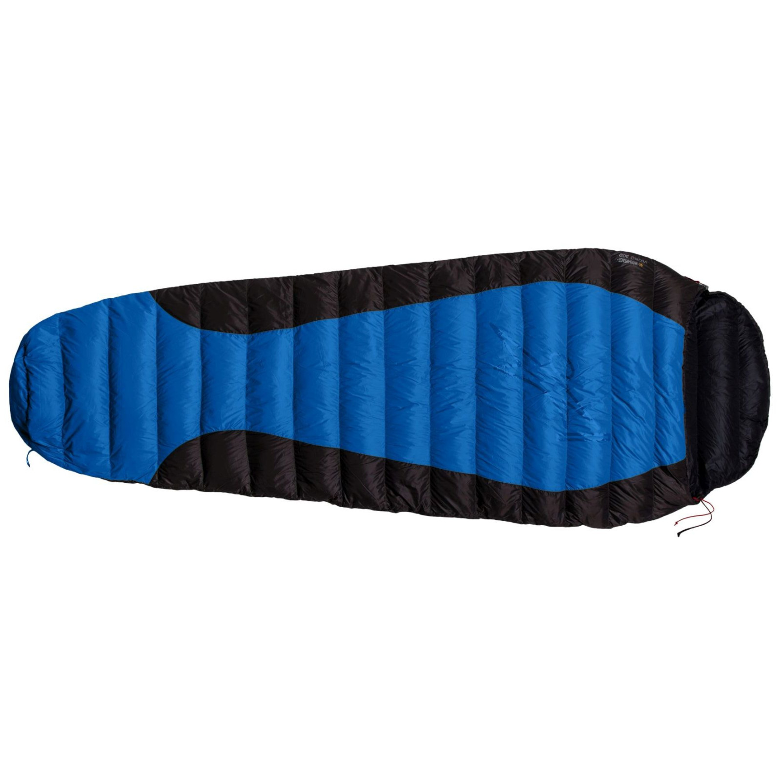 Páperový spacák Warmpeace Viking 300 195 cm wide Zips: pravý / Farba: modrá