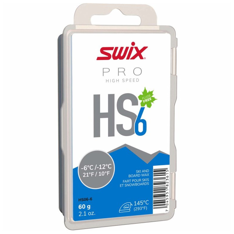 Vosk Swix HS06-6 High Speed 60 g Typ vosku: sklzný
