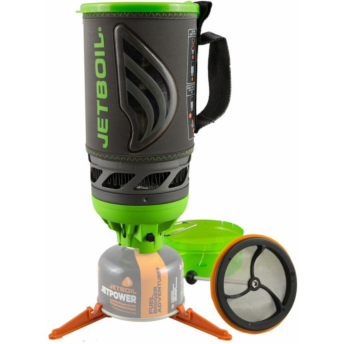 Plynový varič Jet Boil Flash™ Java Ecto Farba: čierna/zelená
