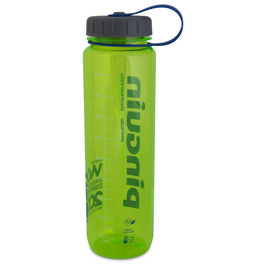 Fľaša Pinguin Tritan Slim Bottle 1 l Farba: zelená