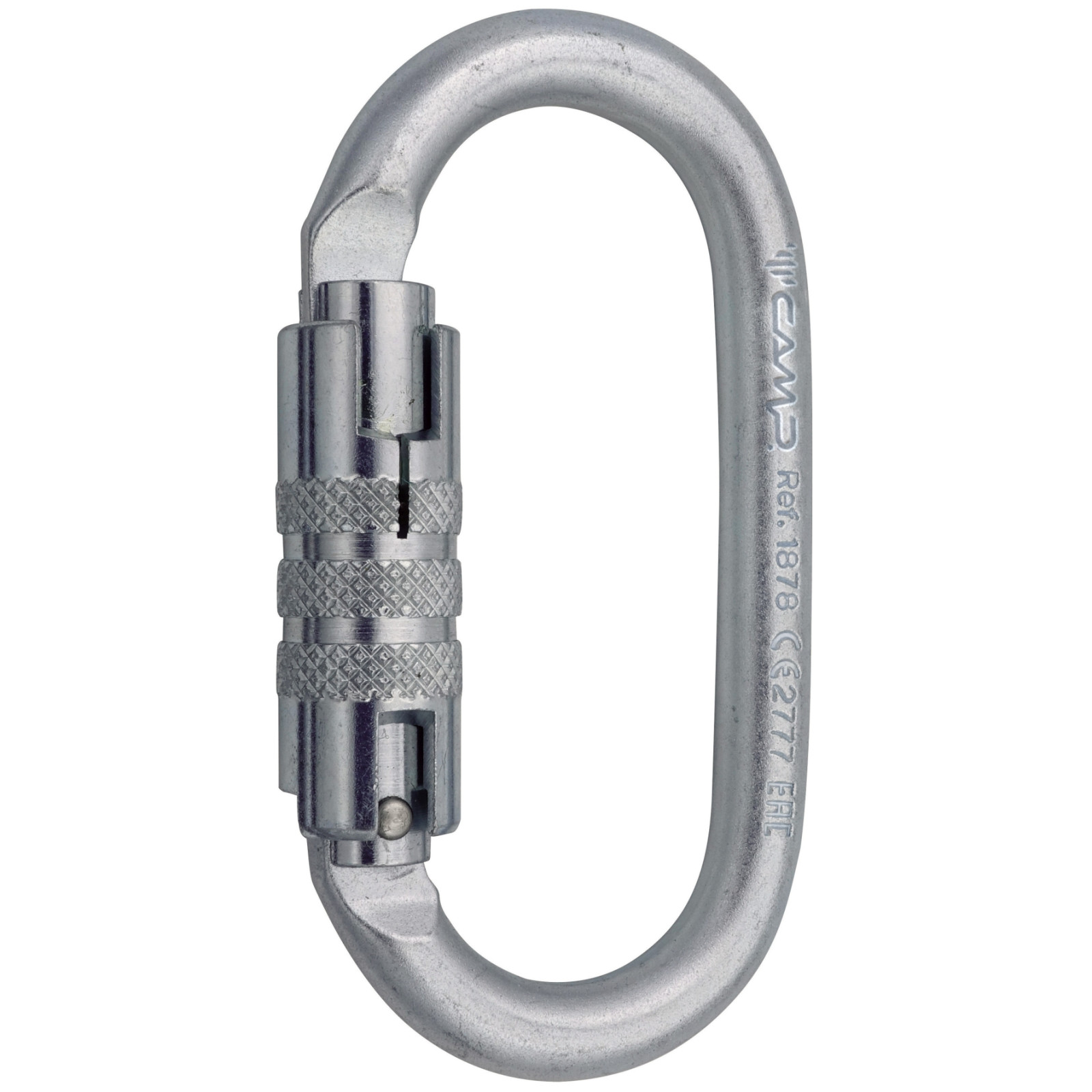 Karabína Camp Steel Oval Pro 2Lock Farba: strieborná