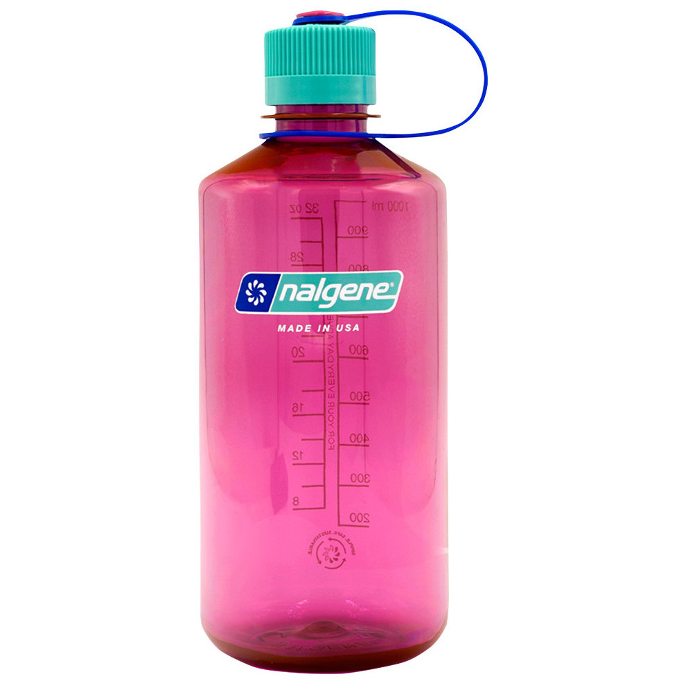 Fľaša Nalgene Narrow Mouth 1l Sustain Farba: ružová