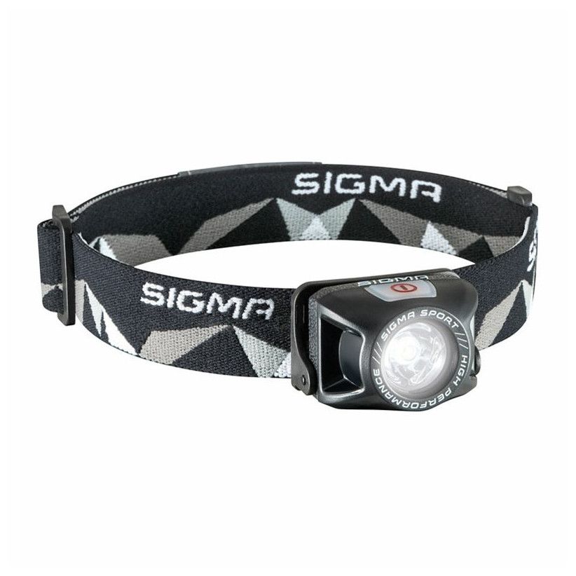 Čelovka Sigma HeadLed II. Farba: čierna/sivá