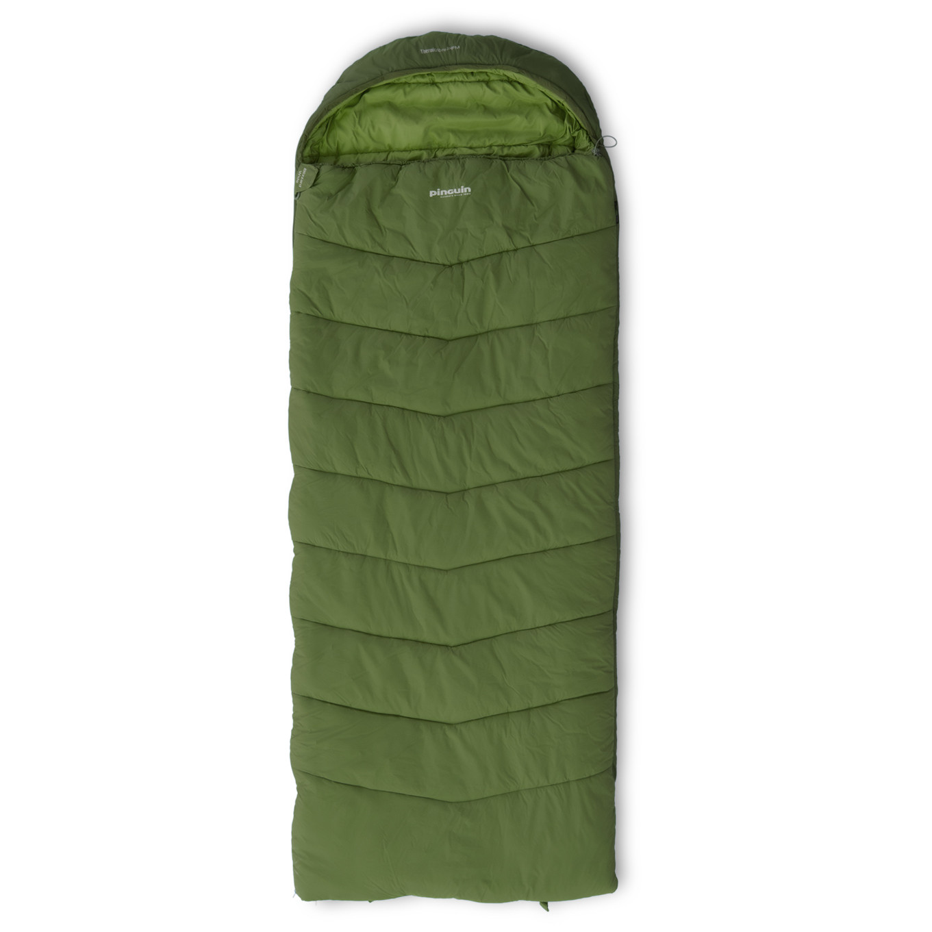 Dekový spacák Pinguin Blizzard Wide Zips: pravý / Farba: zelená