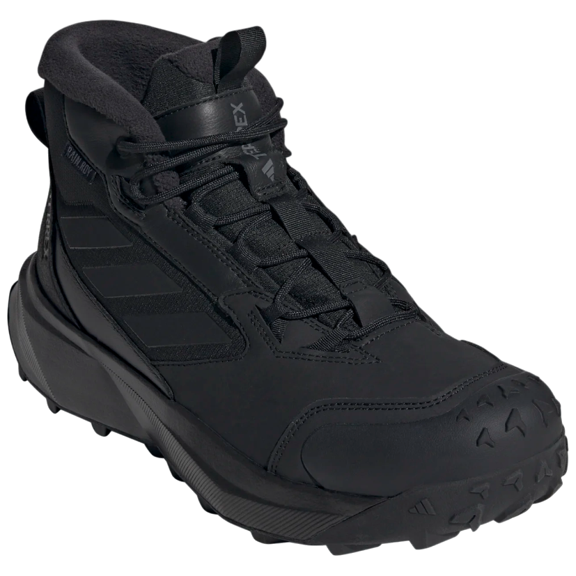 Trekové topánky Adidas Terrex Winter Boot Mid Leather Veľkosť topánok (EU): 45 (1/3) / Farba: čierna...
