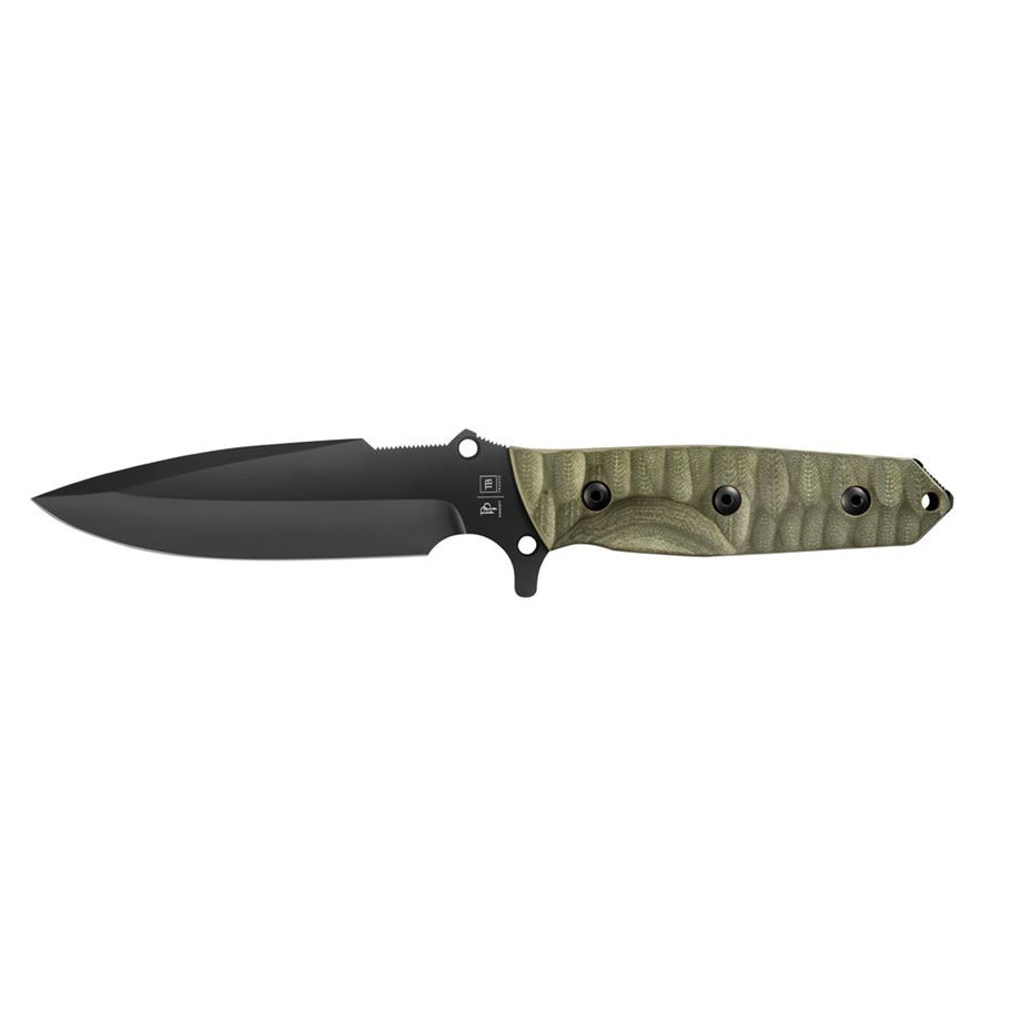 Nôž TB OUTDOOR Maraudeur Survival Knife G10 Smooth Farba: tmavozelená