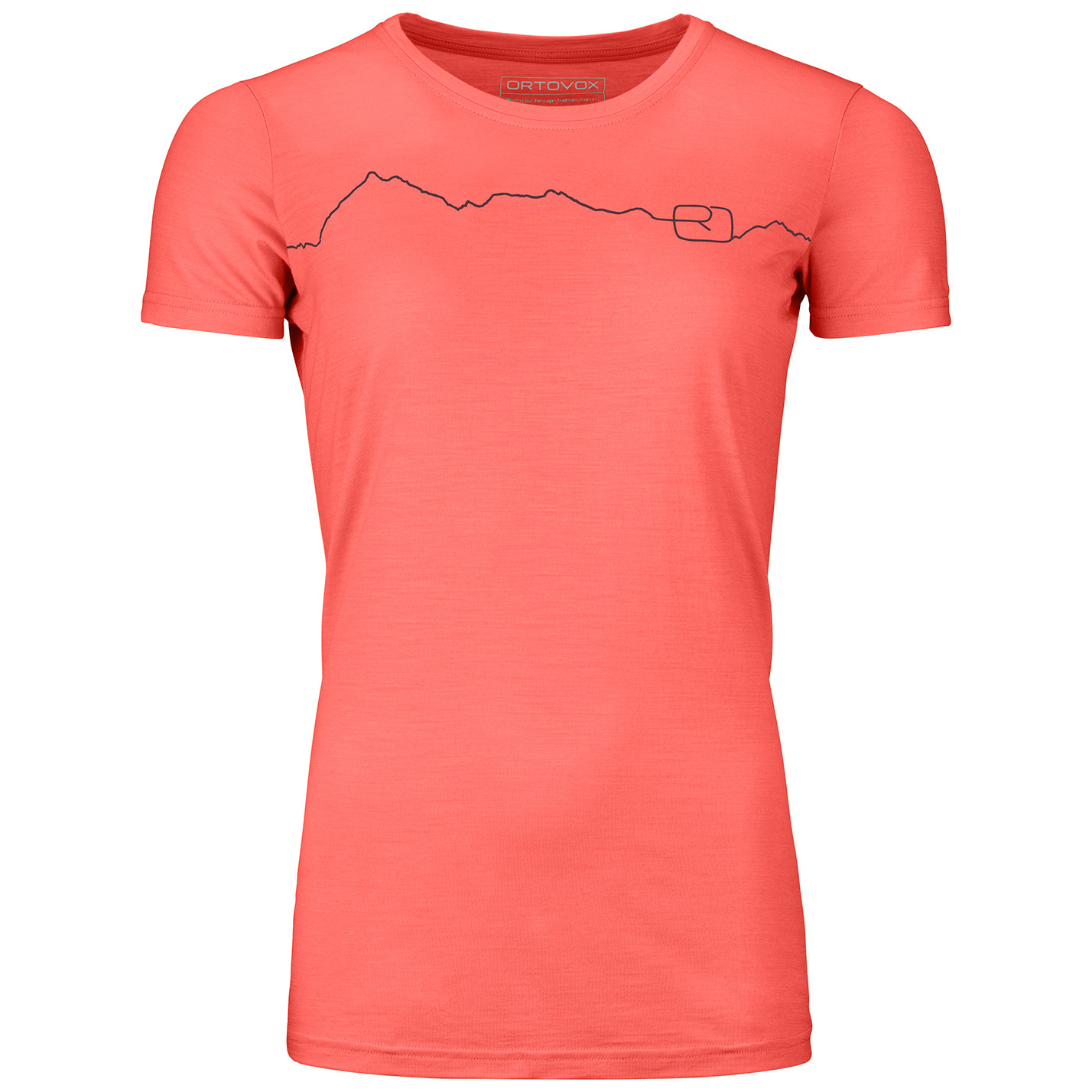 Dámske funkčné tričko Ortovox 150 Cool Mountain Ts W Veľkosť: M / Farba: ružová