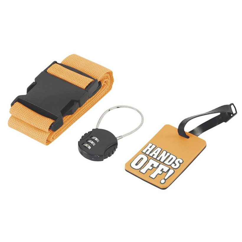 Zámok na batožinu Easy Camp Security Pack Farba: čierna