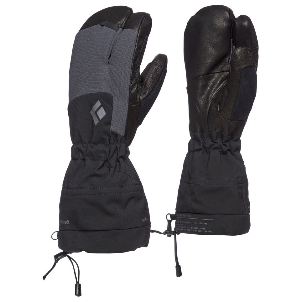 Lyžiarske rukavice Black Diamond Soloist Finger Gloves Veľkosť rukavíc: XL / Farba: čierna