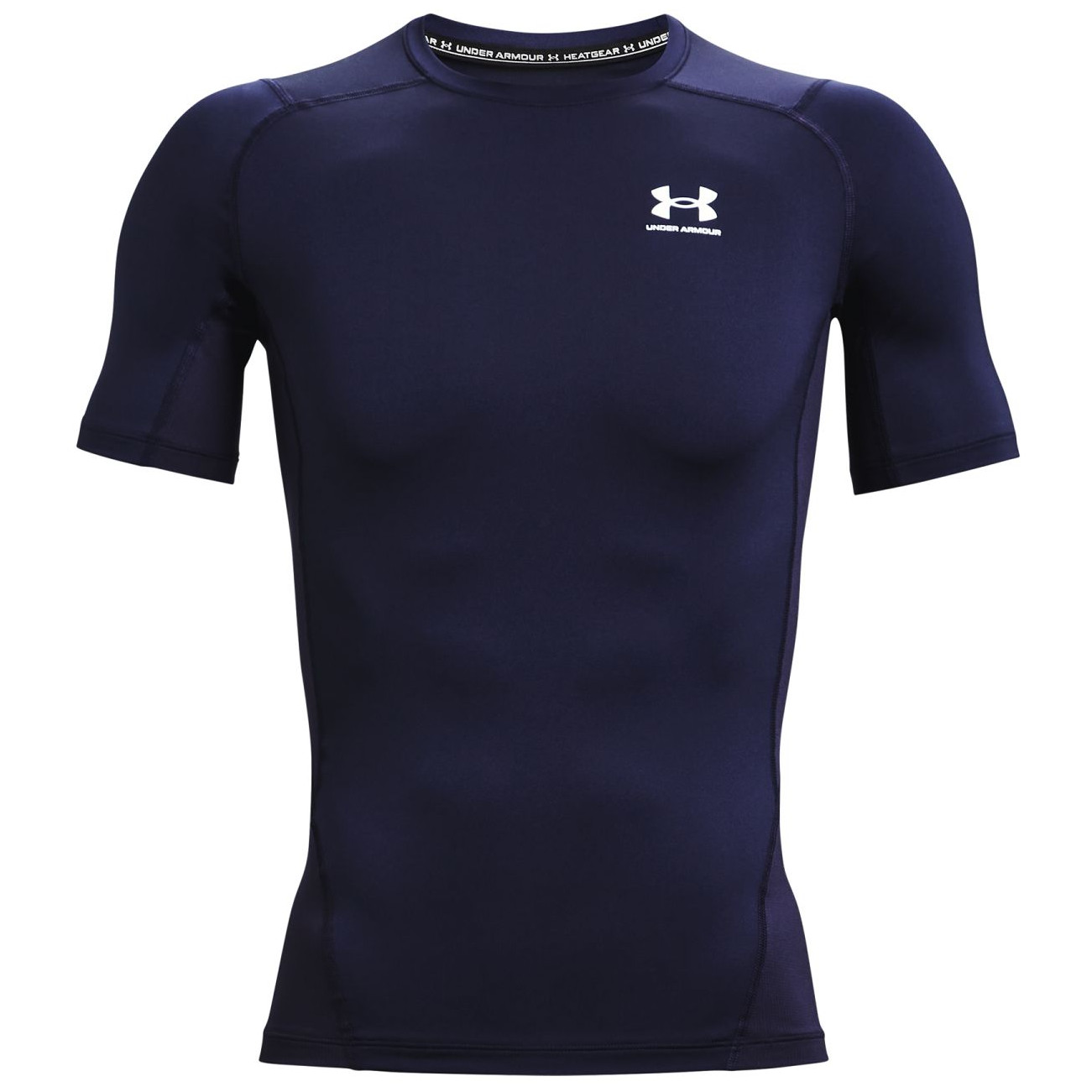 Pánske funkčné tričko Under Armour HG Armour Comp SS Veľkosť: XXL / Farba: modrá