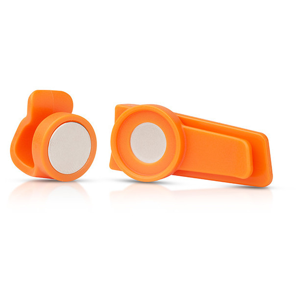 Magnet na hadičku Source Magnetic clip Farba: oranžová