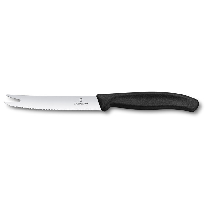 Nôž na syr a údeniny Victorinox Nôž na syr a údeniny 11 cm Farba: čierna