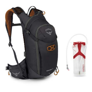 Cyklistický batoh Osprey Salida 12L Veľkosť chrbtovej časti batoha: regular / Farba: čierna