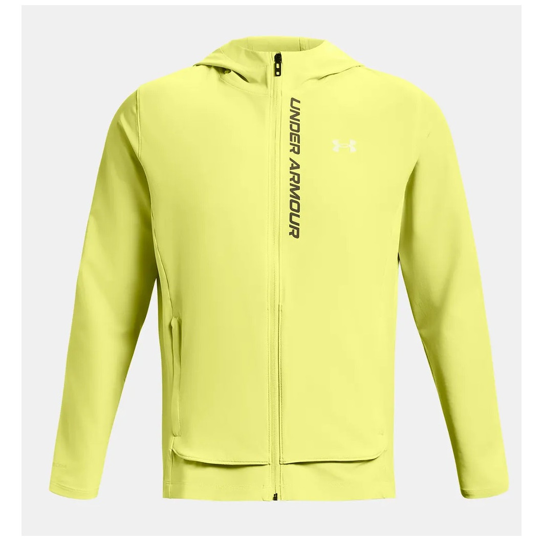 Pánska vetrovka Under Armour Outrun the Storm Jacket Veľkosť: XL / Farba: svetlozelená