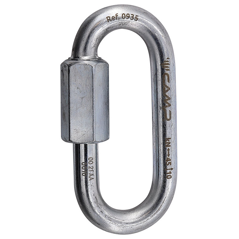 Karabína mailona Camp Oval Quick Link 10mm Farba: strieborná