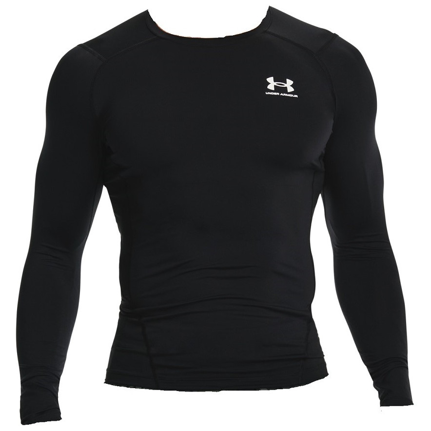 Pánske funkčné tričko Under Armour HG Armour Comp LS Veľkosť: XL / Farba: čierna
