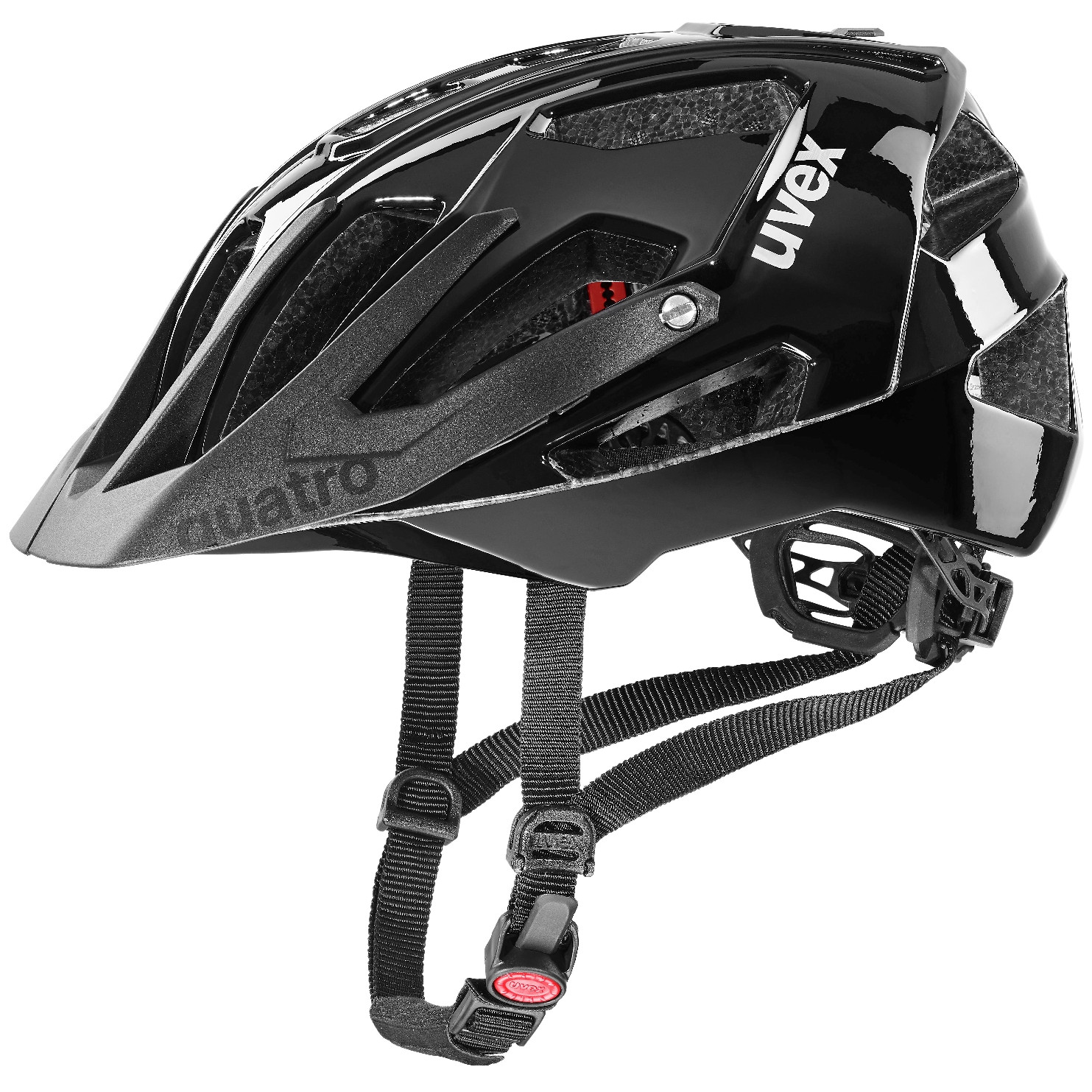 Cyklistická prilba Uvex Quatro Veľkosť helmy: 52-57 cm / Farba: čierna