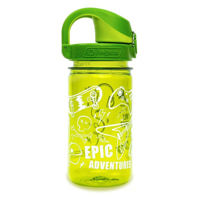 Detská fľaša Nalgene On the Fly Kids 350 ml Sustain Farba: zelená