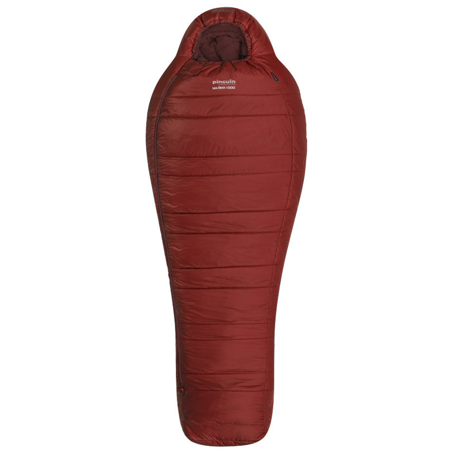 Páperový spacák Pinguin Magma 1000 195 cm Zips: ľavý / Farba: červená