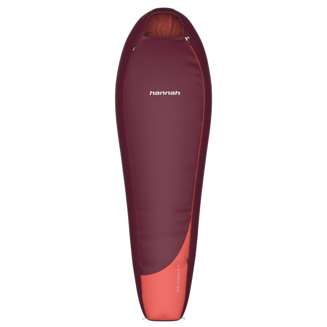 Dámsky spacák Hannah Scout W 120 (2023) Zips: ľavý / Farba: vínová