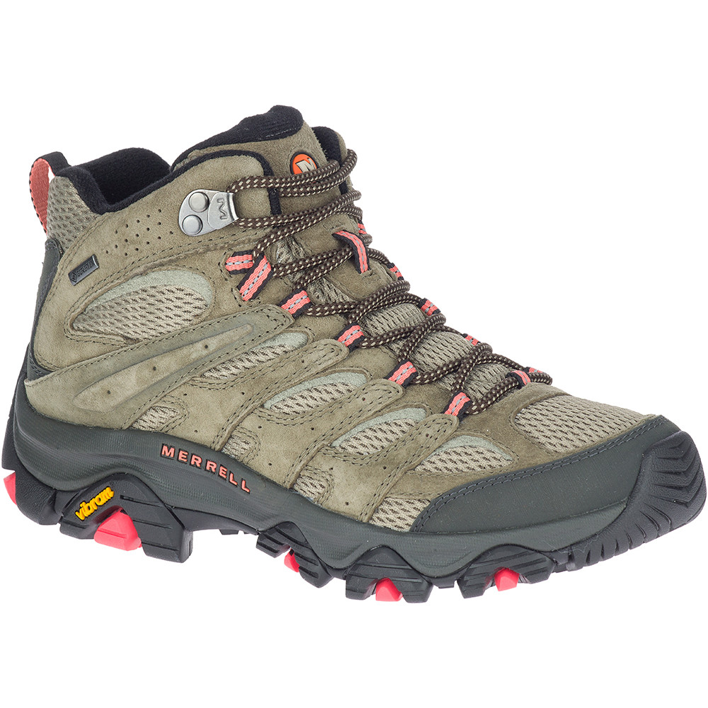 Dámske trekové topánky Merrell Moab 3 Mid Gtx Veľkosť topánok (EU): 40 / Farba: zelená