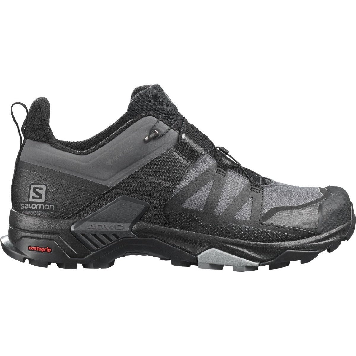 Pánske turistické topánky Salomon X Ultra 4 Gtx Veľkosť topánok (EU): 47 (1/3) / Farba: čierna