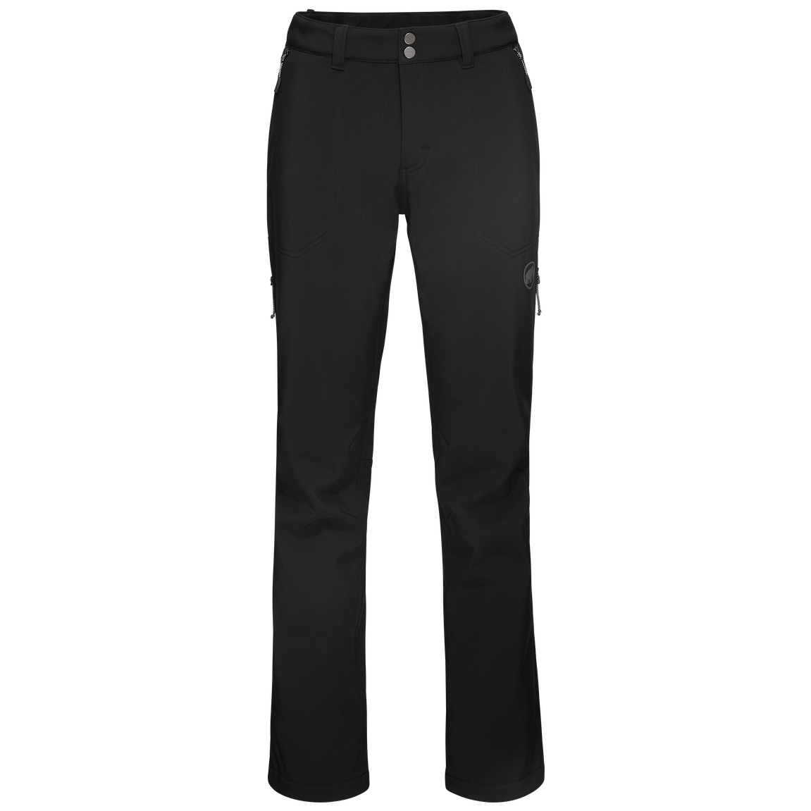 Pánske softshellové nohavice Mammut Runbold Winter SO Pants Men Veľkosť: M / Farba: čierna