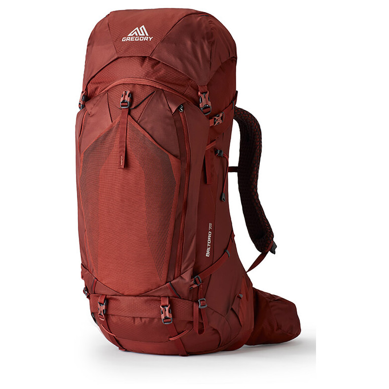 Turistický batoh Gregory Baltoro 75 4.0 Veľkosť chrbtovej časti batoha: S / Farba: červená