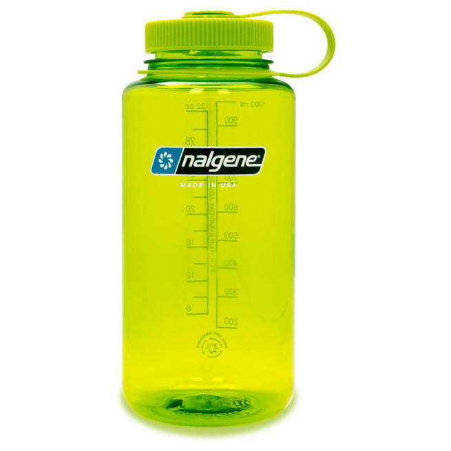 Fľaša Nalgene Wide Mouth Sustain 1l Farba: svetlozelená