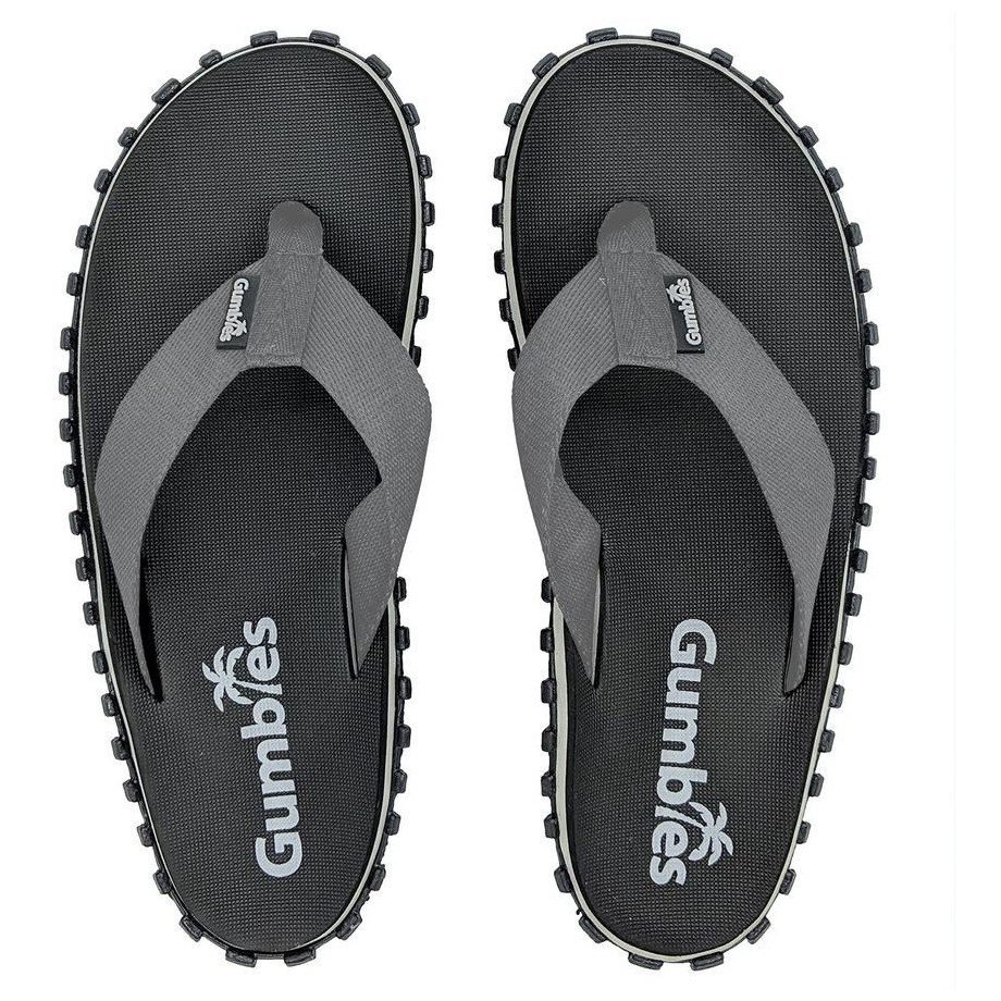 Žabky Gumbies Duckbill Black/Grey Veľkosť topánok (EU): 43 / Farba: čierna/sivá