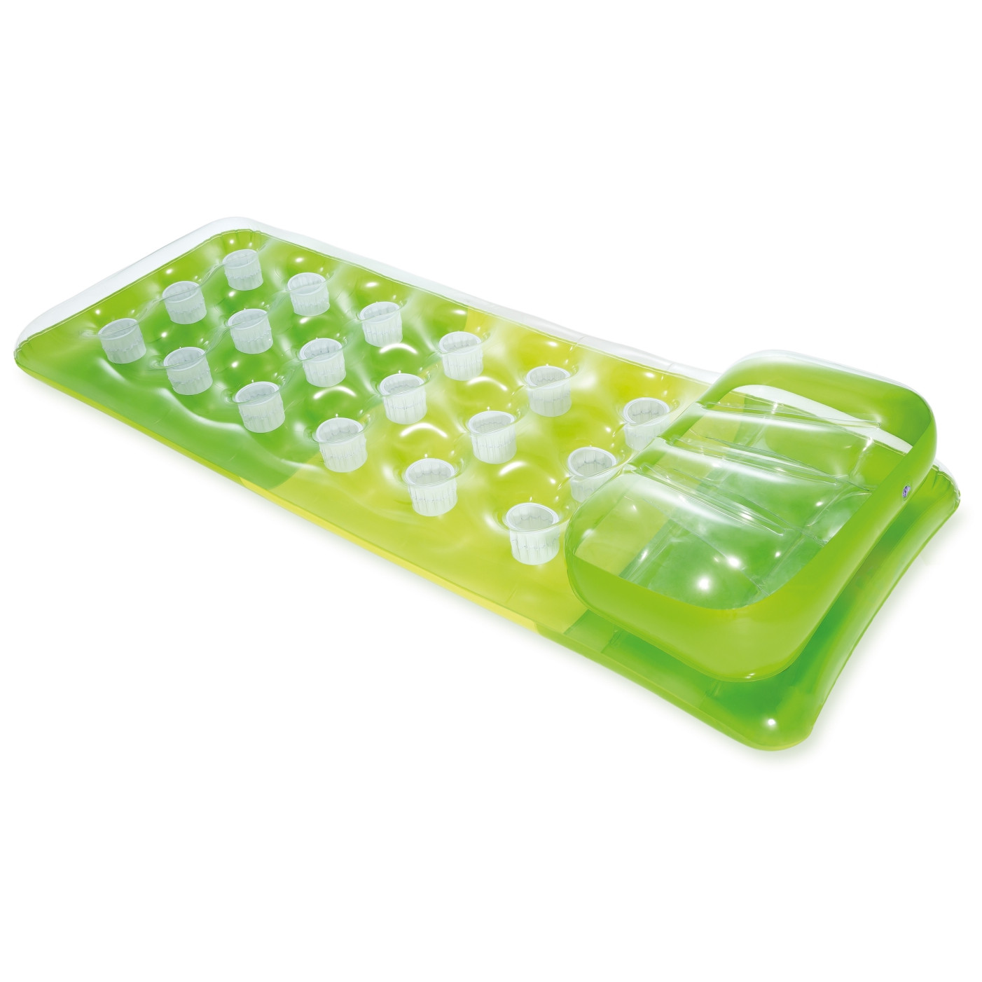 Nafukovacie ležadlo Intex 18-Pocket Fashion Mats 58890EU Farba: zelená