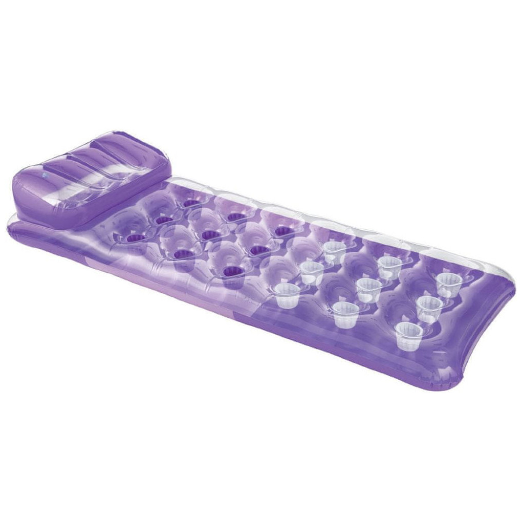 Nafukovacie ležadlo Intex 18-Pocket Fashion Mats 58890EU Farba: fialová