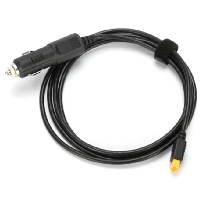 Nabíjací kábel do auta EcoFlow XT60 1,5m Farba: čierna