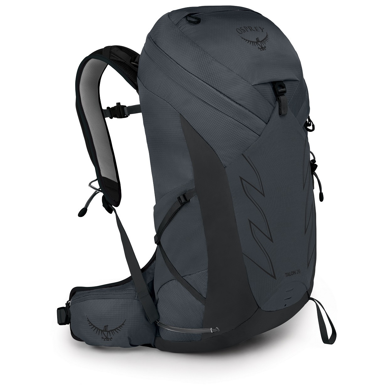 Pánsky batoh Osprey Talon 26 III Veľkosť chrbtovej časti batoha: L/XL / Farba: sivá