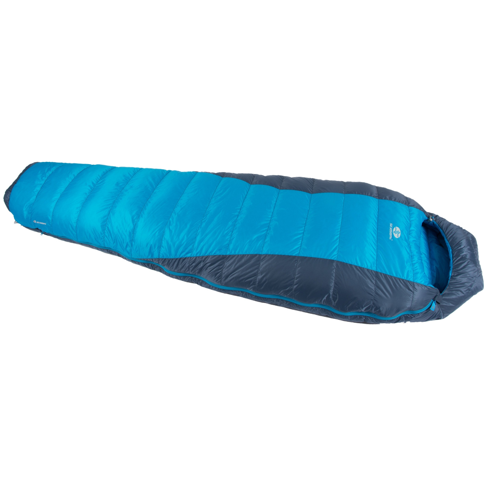 Páperový spacák Sir Joseph Paine II 900 190 cm Zips: ľavý / Farba: modrá