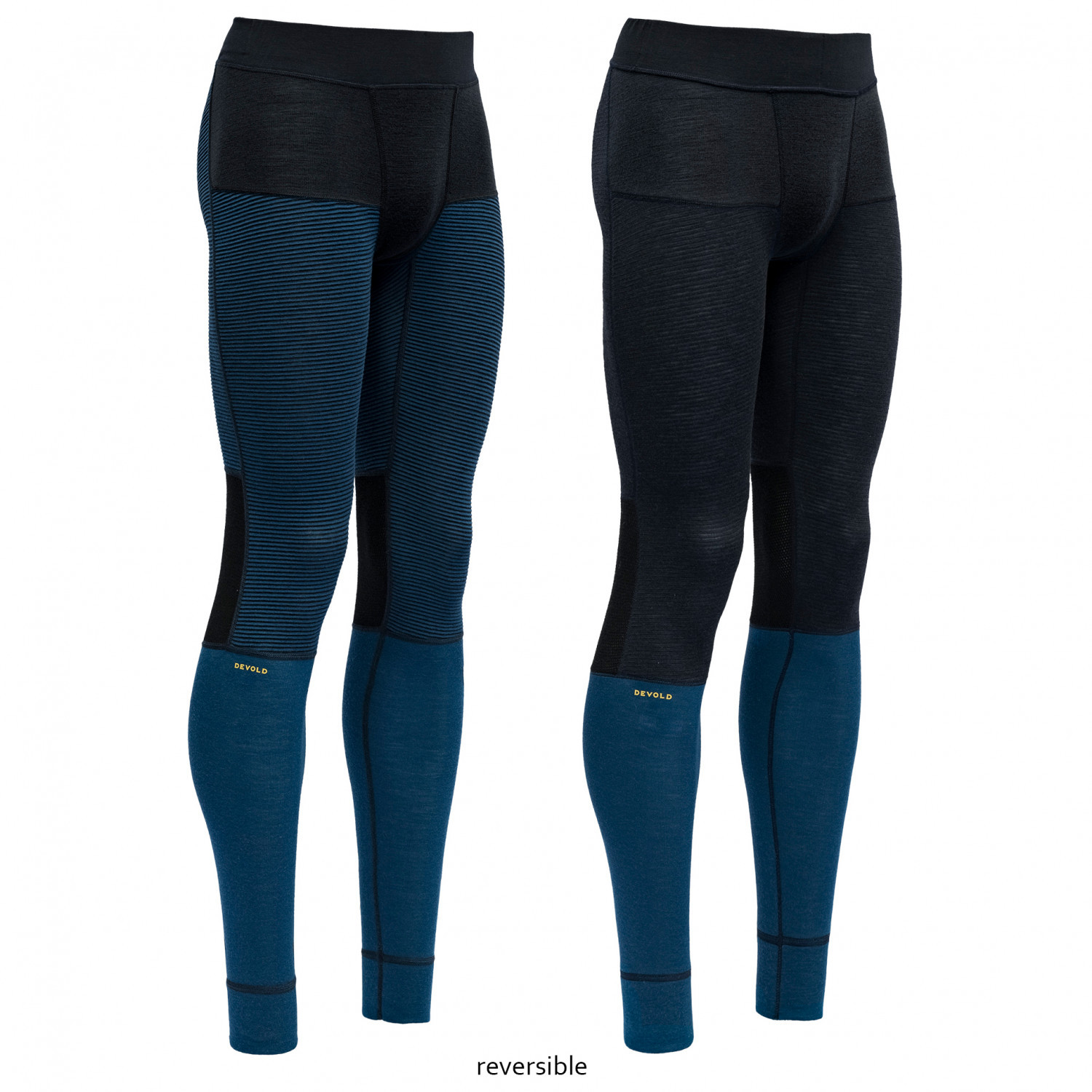 Pánske spodky Devold Tuvegga Sport Air Long Johns Veľkosť: L / Farba: tmavomodrá