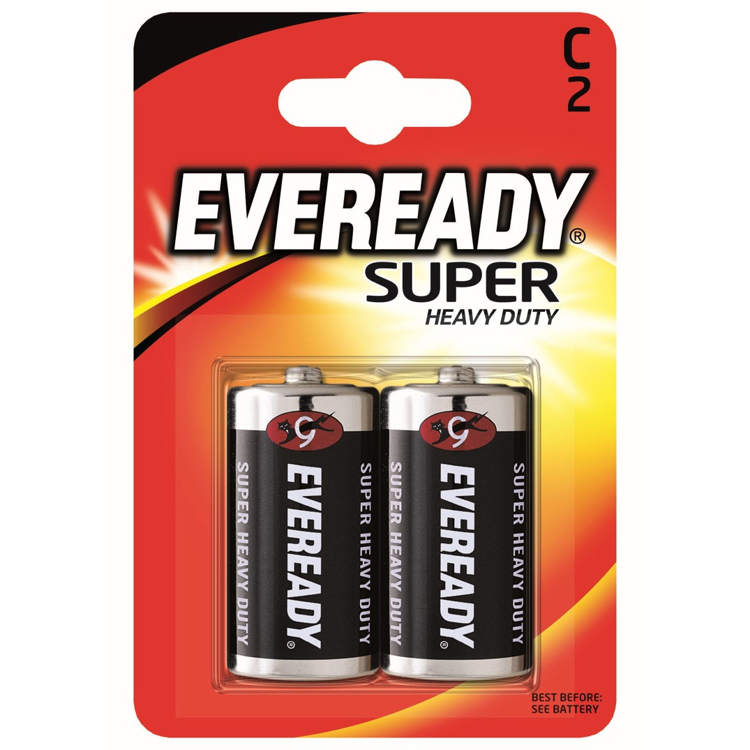 Batéria Energizer Eveready super monočlánok C Farba: čierna