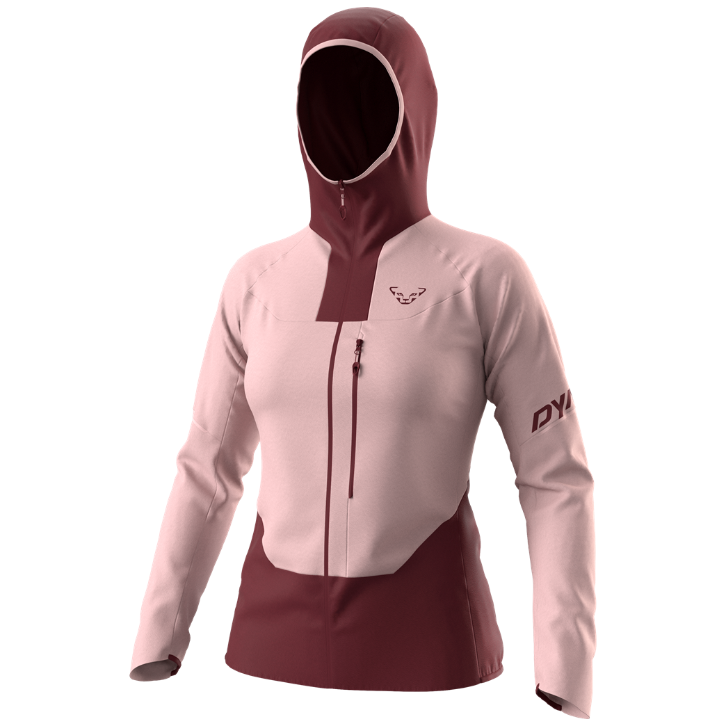 Dámska bunda Dynafit Traverse Dst W Jkt Veľkosť: XL / Farba: čierna/ružová