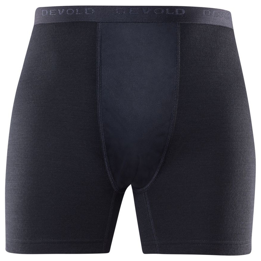 Pánske boxerky Devold Duo Active Man Boxer Windstopp Veľkosť: L / Farba: čierna