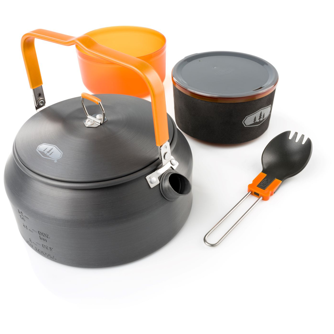 Kanvica GSI Outdoors Halulite Ketalist Farba: čierna/oranžová