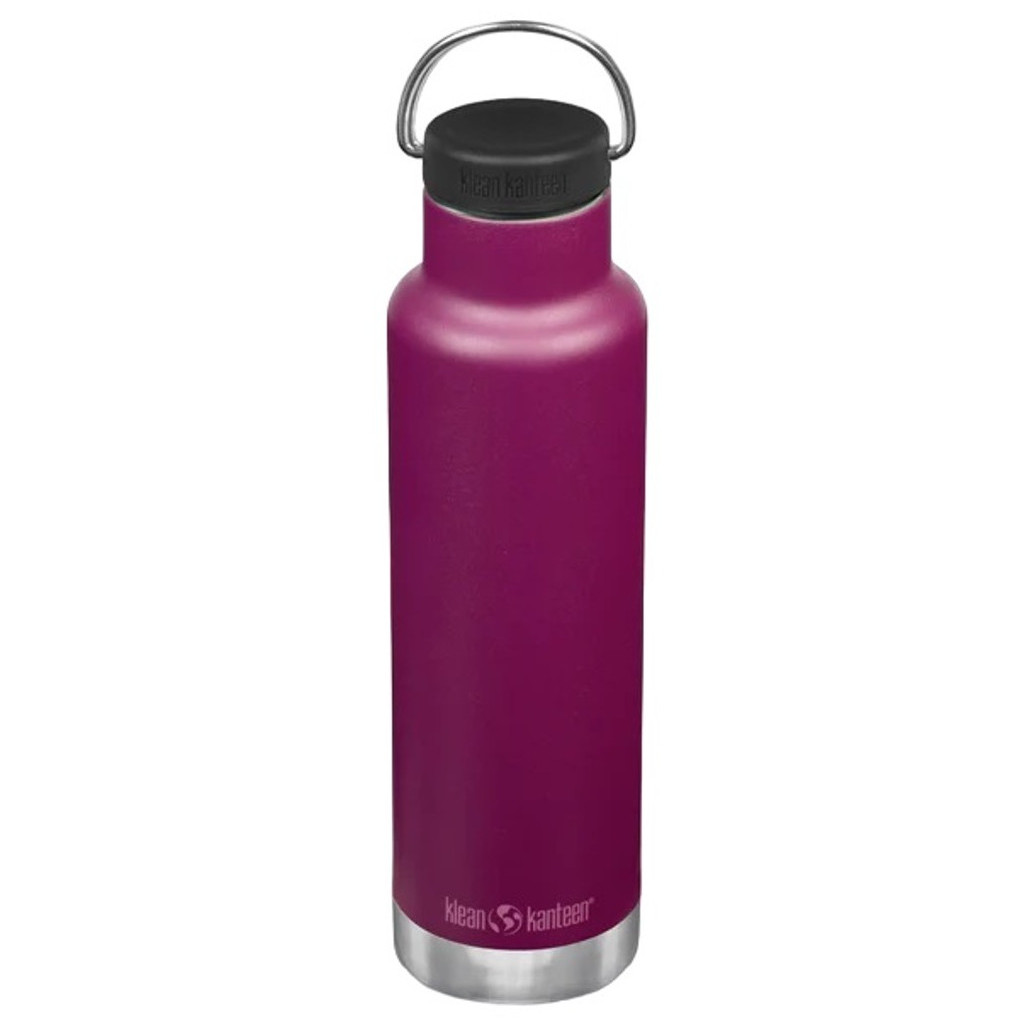 Termoska Klean Kanteen Insulated Classic 20oz (w/Loop Cap) Farba: fialová