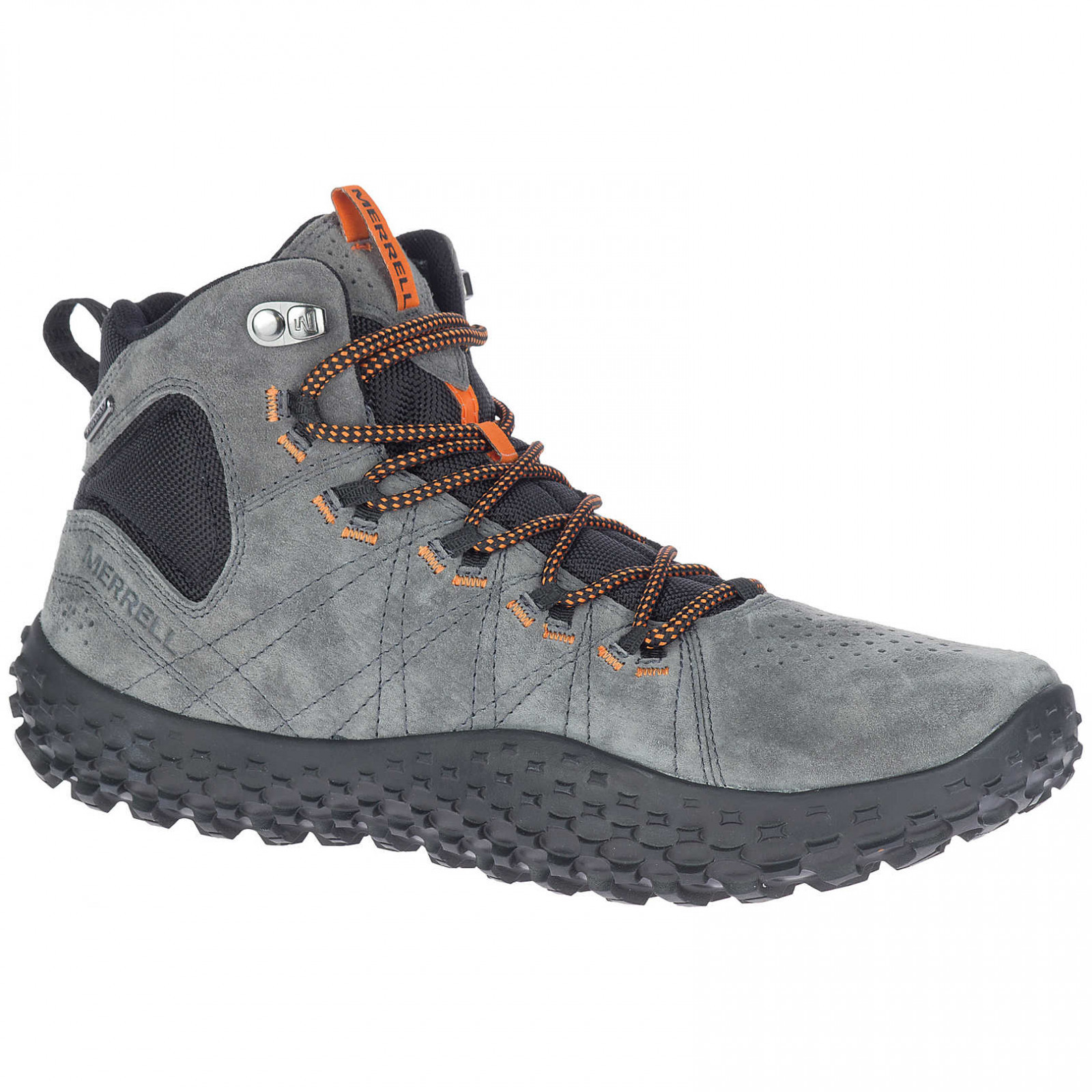 Pánske topánky Merrell Wrapt Mid Wp Veľkosť topánok (EU): 45 / Farba: sivá