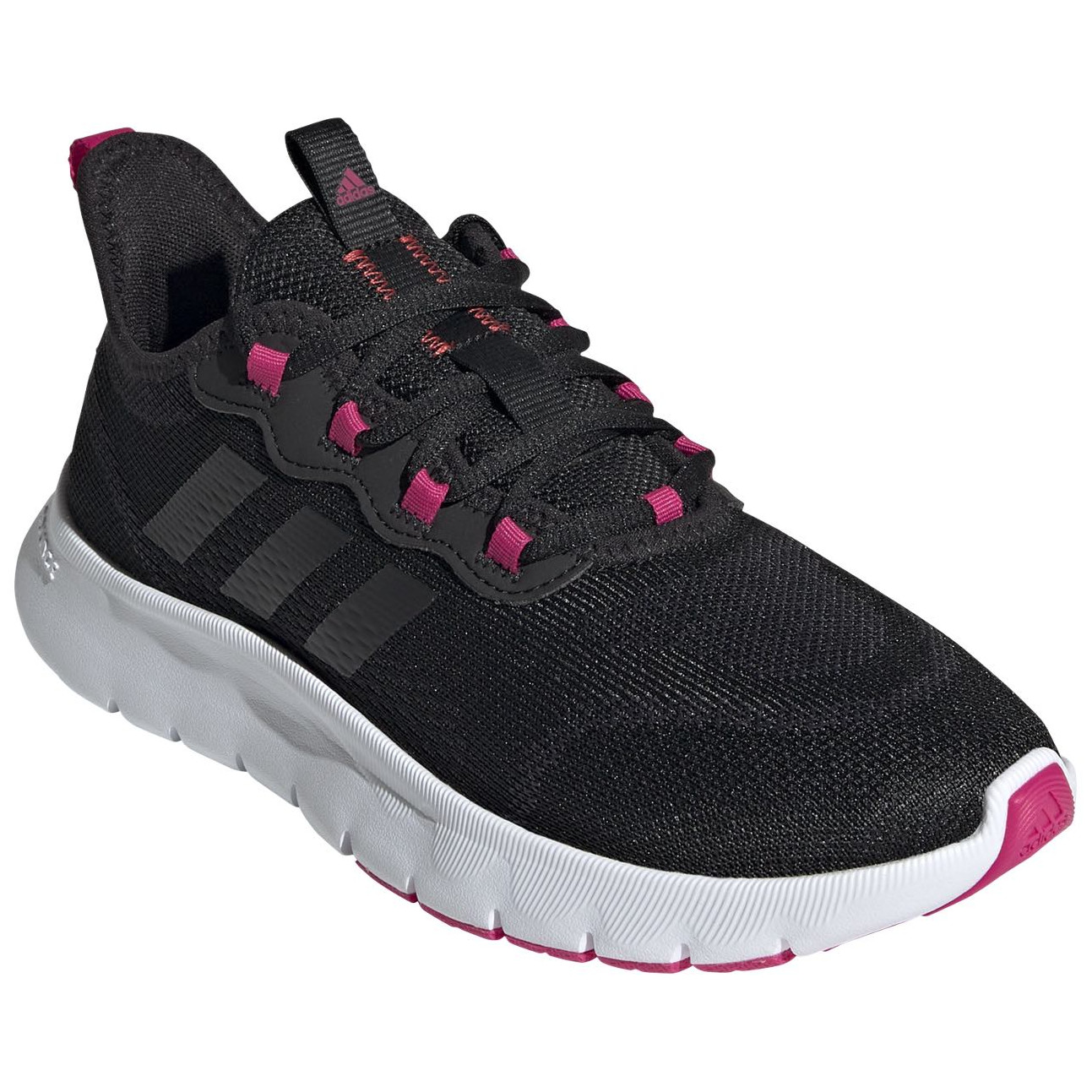 Dámske topánky Adidas Nario Move Veľkosť topánok (EU): 38 / Farba: čierna/ružová