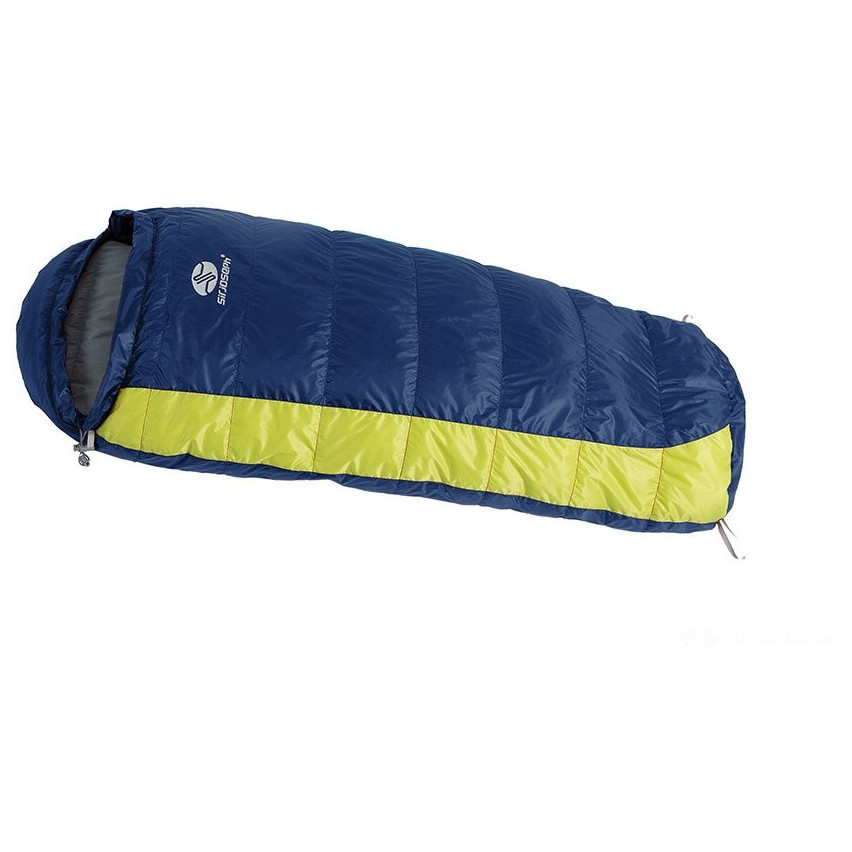 Detský spacák Sir Joseph Kiki Basic 85 Zips: ľavý / Farba: modrá/žltá