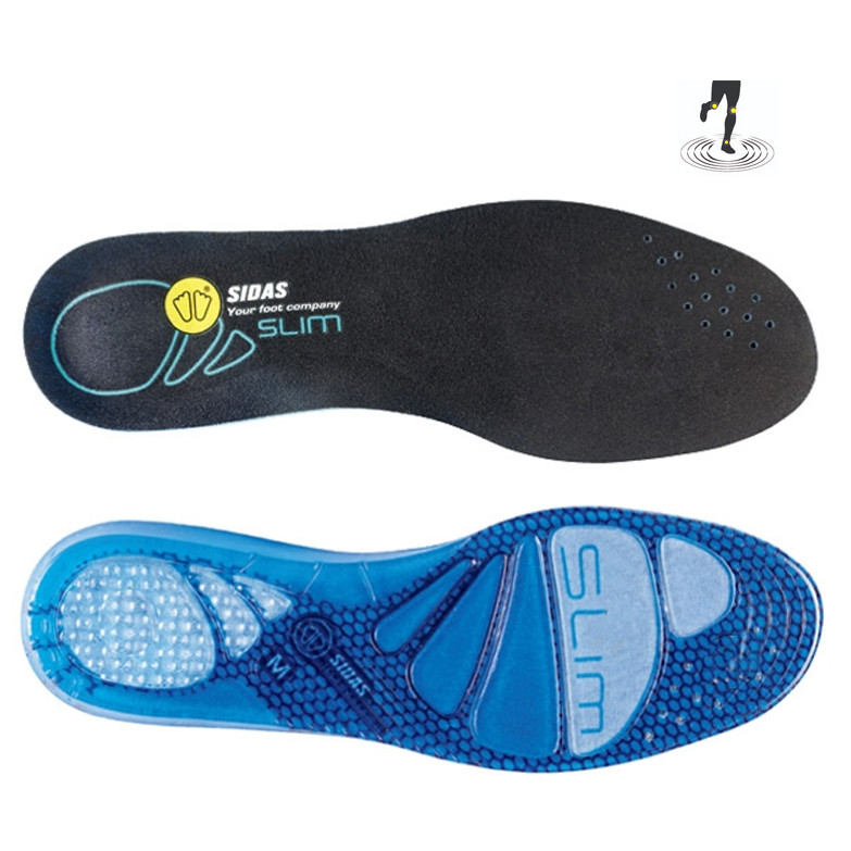 Vložky do topánok Sidas Cushioning Gel Slim Veľkosť topánok (EU): 39-41