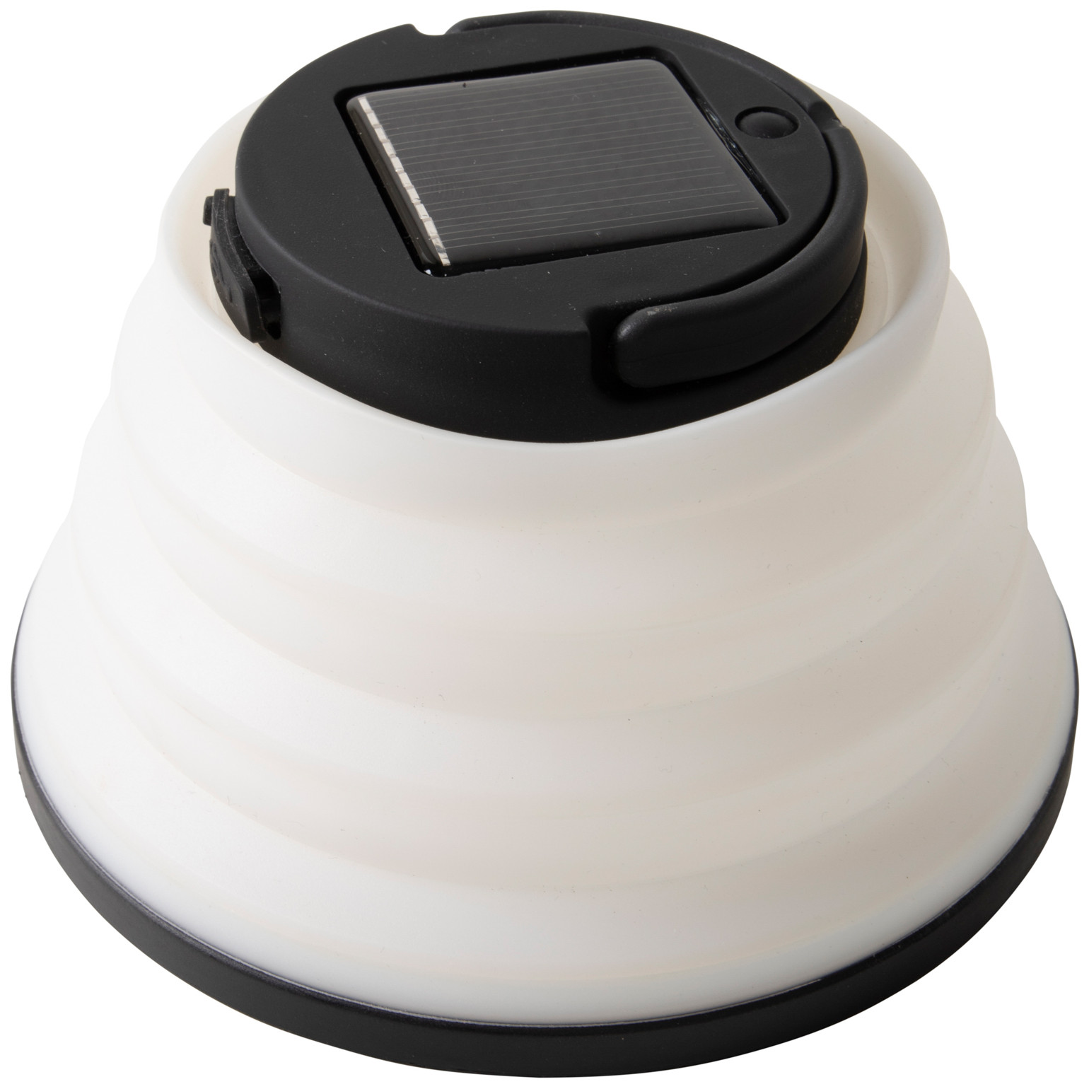 Solárna lampa Bo-Camp Seginius Solar Farba: biela/čierna