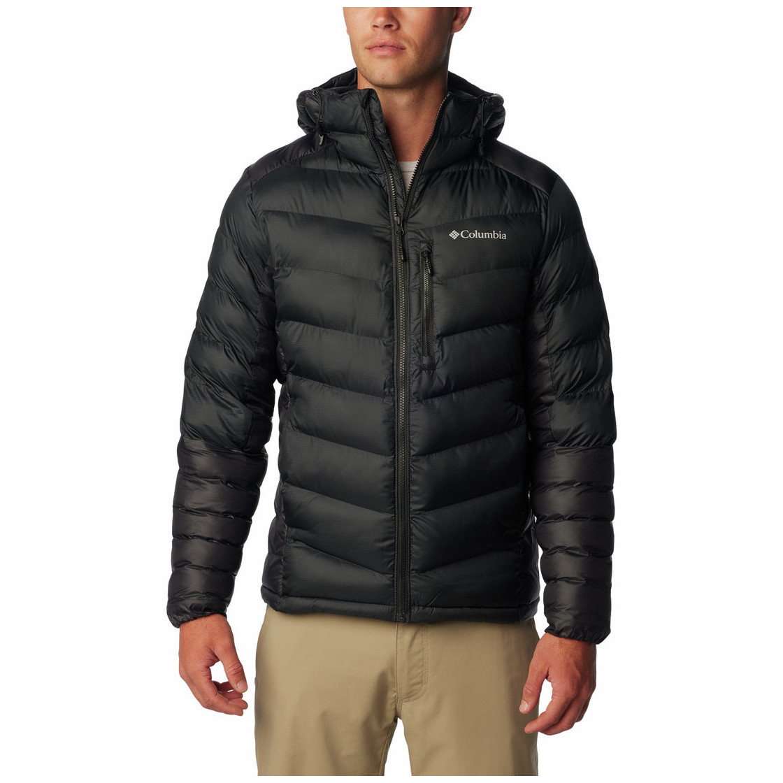 Pánska bunda Columbia Labyrinth Loop™ II Hooded Jacket Veľkosť: M / Farba: čierna