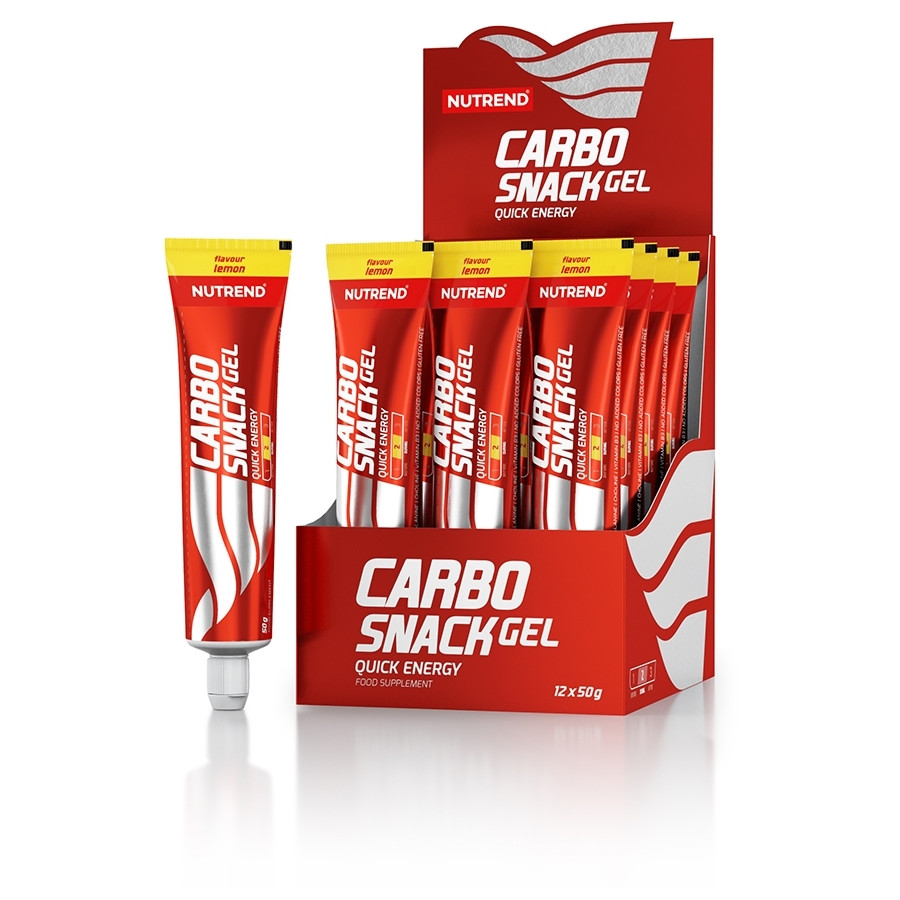 Energetický gél Nutrend Carbosnack tuba príchuť: citrón